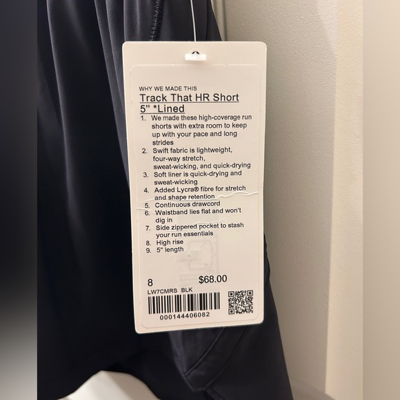 NWT Lululemon Track That shorts 5” lined - Picture 4 of 7